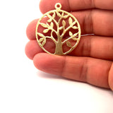 Tree of life  Charm (Gold Finished/Silver Plated) | Purity Beads