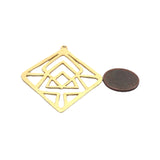 Earring Component/Pendant (Gold Plated/Silver Plated) | Purity Beads