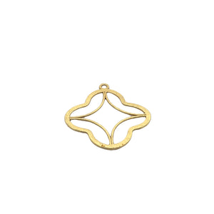 Qua trefoils Pendent Clovers (Gold Plated/Silver Plated) G#132