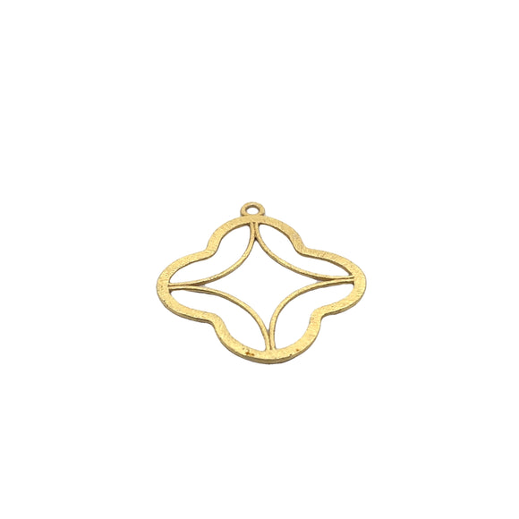 Qua trefoils Pendent Clovers (Gold Plated/Silver Plated) G#132