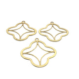 Qua trefoils Pendent Clovers (Gold Plated/Silver Plated) G#132