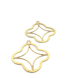 Qua trefoils Pendent Clovers (Gold Plated/Silver Plated) G#132