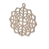 Fancy Pendent/Charm Gold Finish, Silver Plated or Copper -  E-coated, Brushed Finish. | Purity Beads