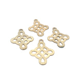 Knotted Celtic Cross Components (Gold Plated/Silver Plated) | Purity Beads