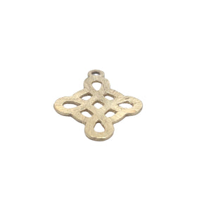 Knotted Celtic Cross Components (Gold Plated/Silver Plated) | Purity Beads