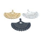 Pendant/Charm, Gold Finish or Silver Plated, Designer Fancy Charm, E-coated, Brushed Finish.