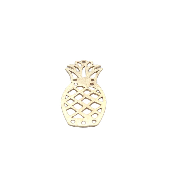 Pineapple Shaped Charm (Gold Plated/Silver Plated) | Purity Beads