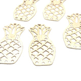 Pineapple Shaped Charm (Gold Plated/Silver Plated) | Purity Beads