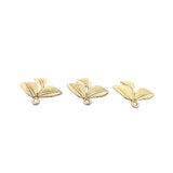 Leaf Shaped (Gold Finished/Silver Plated) | Purity Beads