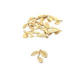 Leaf Shaped (Gold Finished/Silver Plated) | Purity Beads