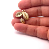 Leaf Shaped (Gold Finished/Silver Plated) | Purity Beads