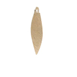 Leaf Findings Gold Finish, Silver Plated, Copper leaf E-coated, Brushed Finish. | Purity Beads