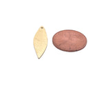 Leaf Findings Gold Finish, Silver Plated, Copper leaf E-coated, Brushed Finish. | Purity Beads