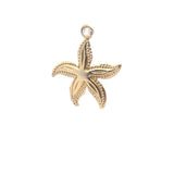 Starfish Pendant (Gold Finish/Silver Plated)