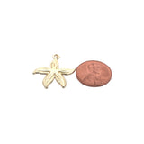 Starfish Pendant (Gold Finish/Silver Plated)