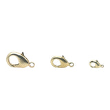 Lobster Clasp Clasps Findings (Gold Plated/Silver Plated) | Purity Beads