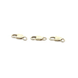 12 pieces  in Gold Finish Lobster  Clasps Size :12mmX5mm#CL5BMGO