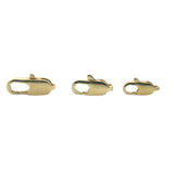 Lobster Claw Clasps  Gold Finish And Silver Plated Available Three  Size .