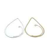 Large Tear Drop Finding (Gold Finish/Silver Plated) | Purity Beads.