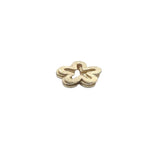 Flower Charms. Gold Finish & Silver Plated, E-Coated, Brushed Finish, Findings/Components | Purity Beads