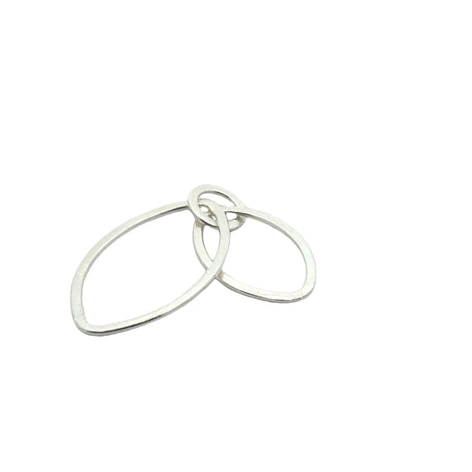 Gold & Silver Double Oval Loop Connectors (38 × 24 mm) | Purity Beads ...