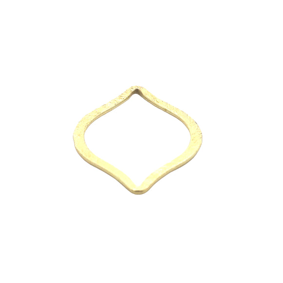 Marquis Shaped Ear Ring Component (Gold Finished/Silver Plated And Gunmetal) | Purity Beads