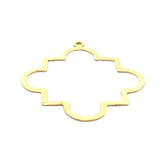 Findings Quatrefoils (Gold Finished/Silver Plated) | Purity Beads