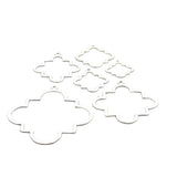 Findings Quatrefoils (Gold Finished/Silver Plated) | Purity Beads