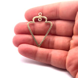 Arrowhead Charm (Gold Finished/Silver Plated) | Purity Beads