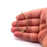 Marquise Shape (Gold Finished/Silver Plated) | Purity Beads