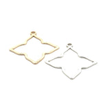 Star Shaped Findings (Gold Finished/Silver Plated) | Purity Beads