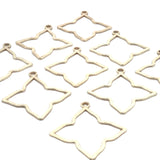 Star Shaped Findings (Gold Finished/Silver Plated) | Purity Beads