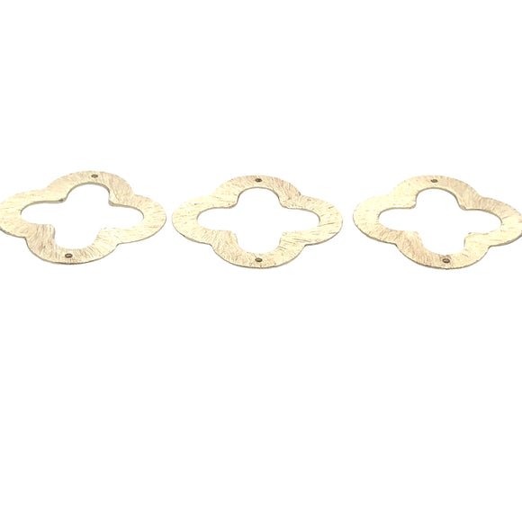 Quatrefoil, Clover (Gold Plated/Silver Plated) | Purity Beads