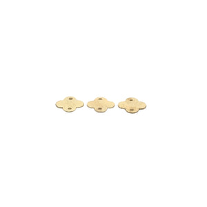 Finding Charm Gold Finish, or Silver Plated Finding With two Hole E-coated | Purity Beads