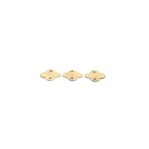 Finding Charm Gold Finish, or Silver Plated Finding With two Hole E-coated | Purity Beads