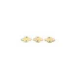 Finding Charm Gold Finish, or Silver Plated Finding With two Hole E-coated | Purity Beads