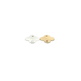 Finding Charm Gold Finish, or Silver Plated Finding With two Hole E-coated | Purity Beads