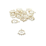 Chandelier (Designers) Earring Hooks (Gold Finish/Silver Plated) | Purity Beads.