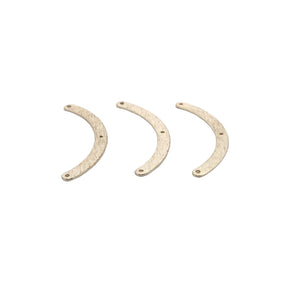 Curved Stamping Bar (Gold Finished/Silver Plated) | Purity Beads