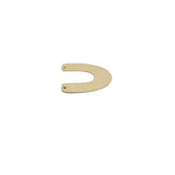 6 pcs. Gold Finish And Silver Plated  E-coated, Brushed, Copper Findings Size 35mm X32mm.