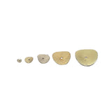 Potato Chips Findings Jewelry Components (Gold Finished/Silver Plated)