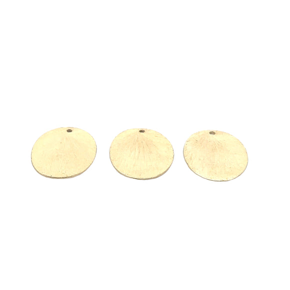 Oval Shape Finding with One Hole (Gold Plated/Silver Plated) | Purity Beads