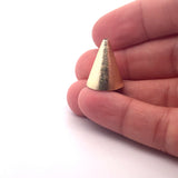 Cones Findings (Gold Finished/Silver Plated) | Purity Beads