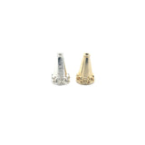 Cones Shaped Findings (Gold Finished/Silver Plated) | Purity Beads