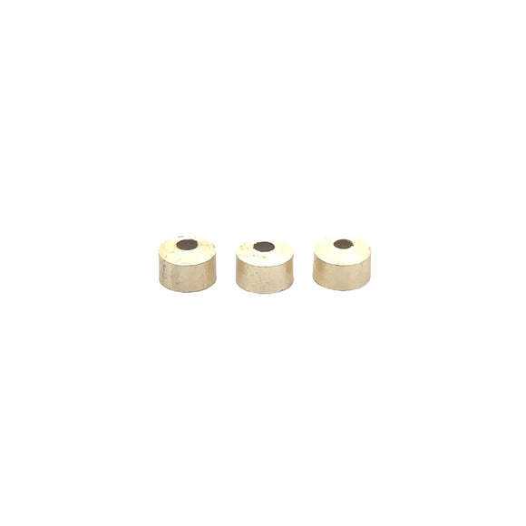 A pack of 25 to 40 Pcs Cord End Caps and Kumihimo End Cap Available  Gold Plated And Silver Plated Three Size :5mX4m,5mX5m,8X5mm