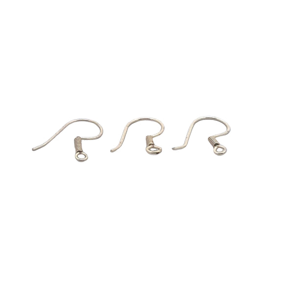 Gold Finish And Silver Plated ,Gunmetal Ear Wire   E-Coated, Findings, Metal Ear wires, Copper Ear wires Size :23mm.#146