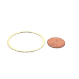 A Pack of Gold Plated Rings, that are E-Coated and Brushed Finished. You can find 4 colors with various different sizes.