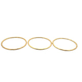 Gold Finish and Silver,Gunmetal  50mm  of 6 Pcs. Hammered Hoops or Circle E-coated, Brushed Finish, Handmade C