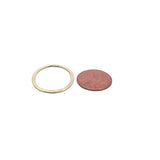 A Pack of Rings, E-coated, Brushed Finish Oval Shape ,Hoops, Handmade Rings/Circles/Connectors, in 3 COLORS AND 2 sizes