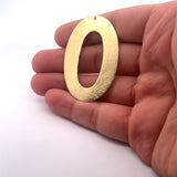 Oval Shaped Findings with One Hole (Gold Plated/Silver Plated) | Purity Beads